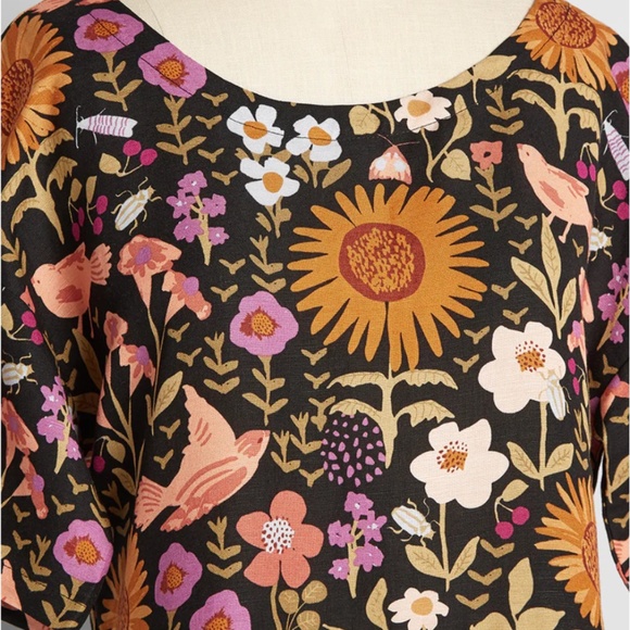 COPY - Sunflower Scenario Smock Dress - Picture 3 of 3